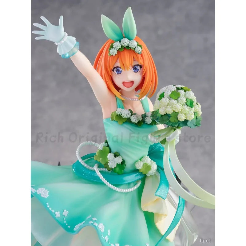 SSF The Quintessential Quintuplets Nakono Yotsuba -Floral Dress Ver 26.1cm 1/7 Anime Characters Model Figures Collection Holiday