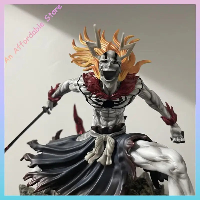 In Stock Bleach Ichigo Kurosaki Action Figure 2.0Gk Anime Figures High Quality Version Desktop Ornament Statue Birthday Gift