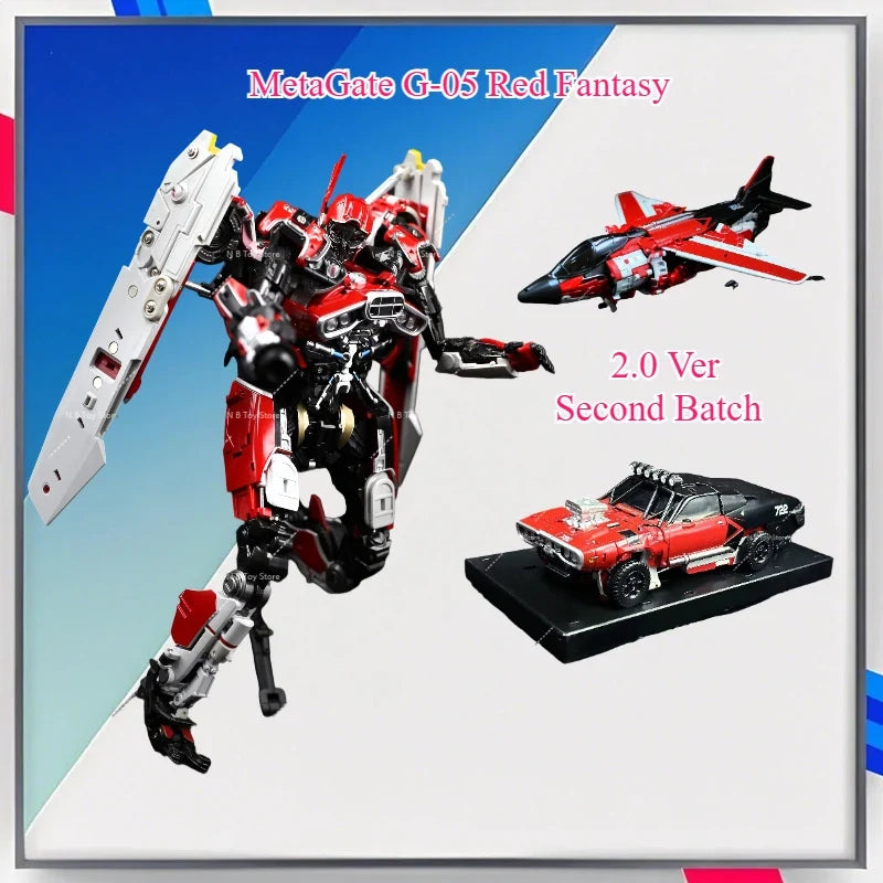 【In Stock】 Metagate Metagate-G05 Mg G-05 2.0 See Shatter Red Fantasy High Quality Robot Action Figure