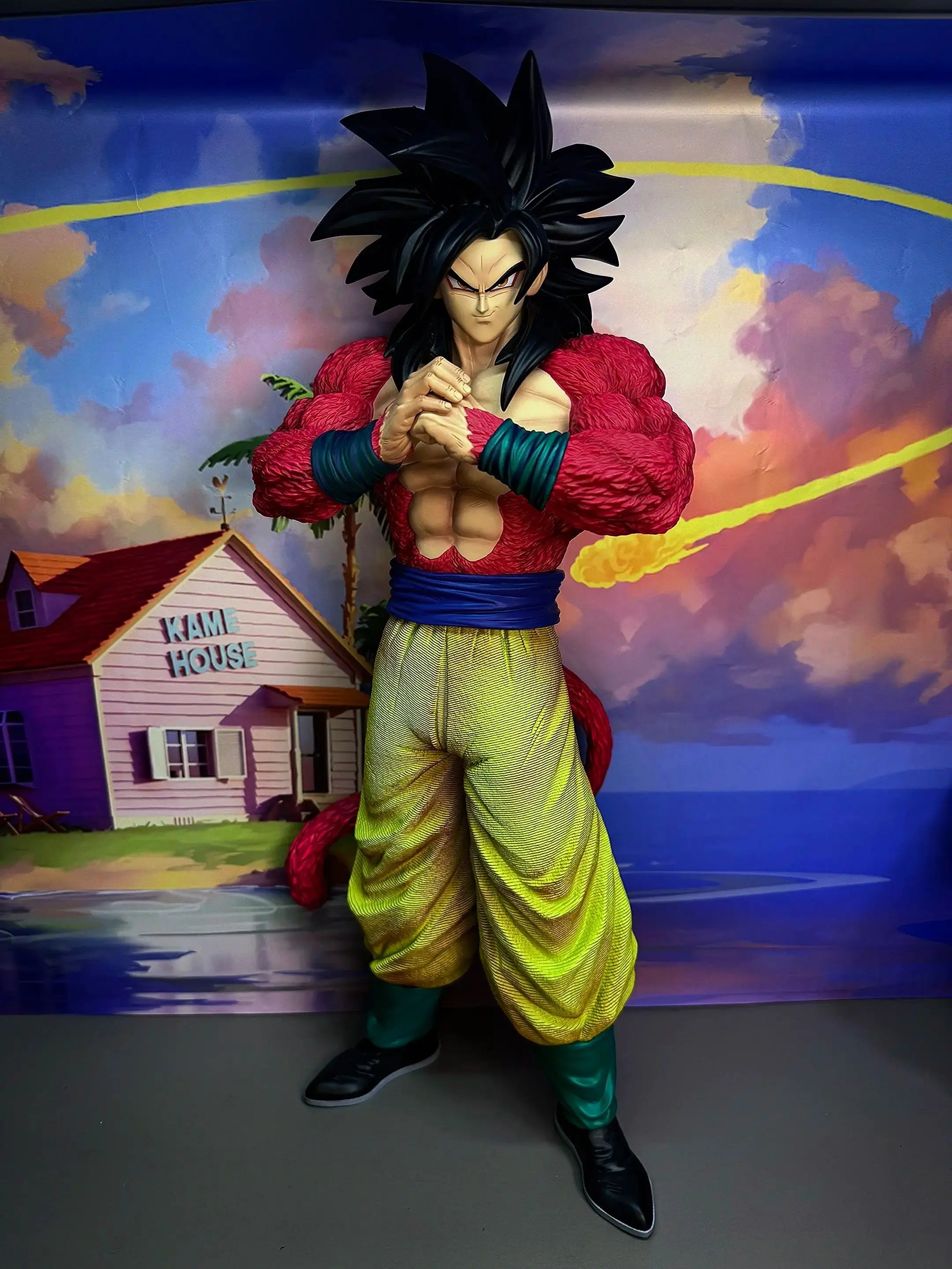 JT Studio Dragon Ball Super Saiyan 4 Goku 2% Version 50cm 1/4 Scale Statue - Limited Edition Collectible Model JT-083 Gift Toy