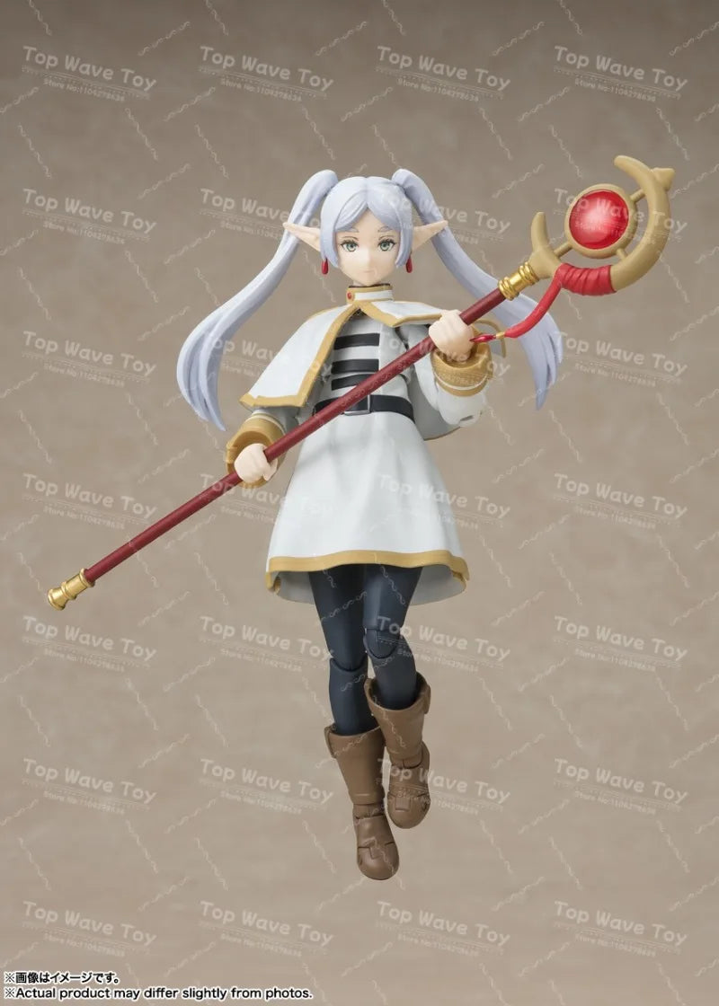 New Stock Bandai Original Box SH Figurats SHF Frieren Beyond Journey's End FERN Anime Action Figure Model Toy Figura PVC Gifts