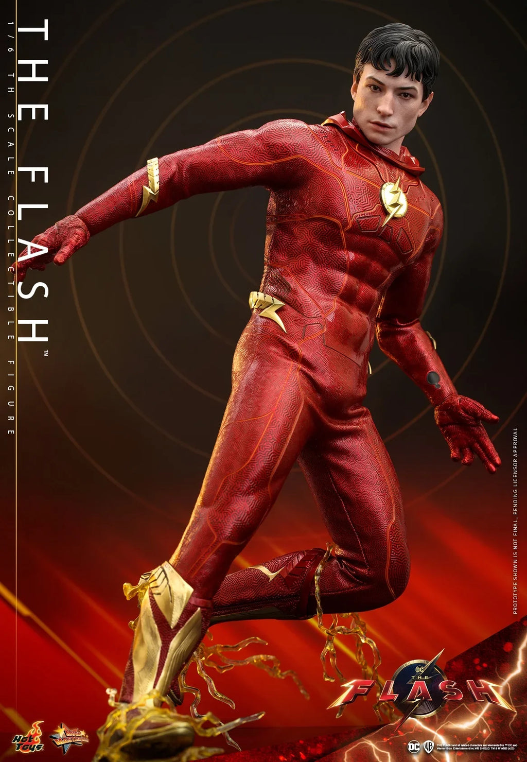 In Stock HotToys MMS713 Flash 1/6 Anime Action Figure Toy Gift Model Collection Hobbies
