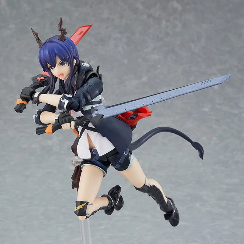2023 15cm Arknights Chen Character Action Figure Collection Toys Christmas Gift Doll With Box