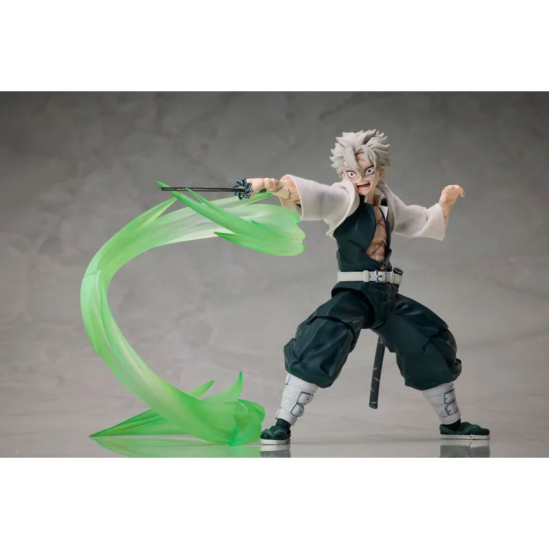 100% Original Aniplex BuzzMod Demon Slayer Kimetsu no Yaiba Sanemi Shinazugawa 1/12 In Stock Anime Collection Figures Model