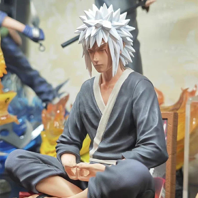 15cm Anime LF Jiraiya Figurine Naruto Action Figure Pain Uzumaki GK Jiraiya Figure Itachi Uchiha Sasuke Toys Anya Forger Statue