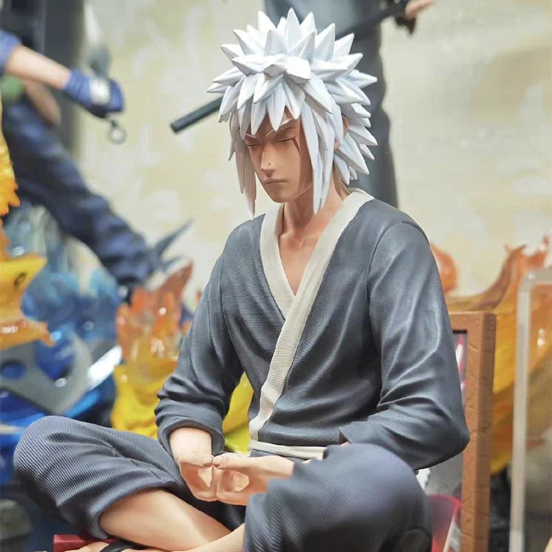 15cm Anime LF Jiraiya Figurine Naruto Action Figure Pain Uzumaki GK Jiraiya Figure Itachi Uchiha Sasuke Toys Anya Forger Statue