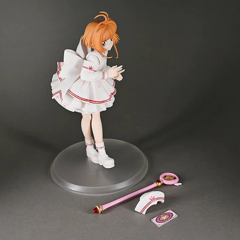 Hot Cardcaptor Sakura Anime Pvc Figure - Kinomoto Sakura Collectible Desk Decoration Model Statue Birthda Gift Toy