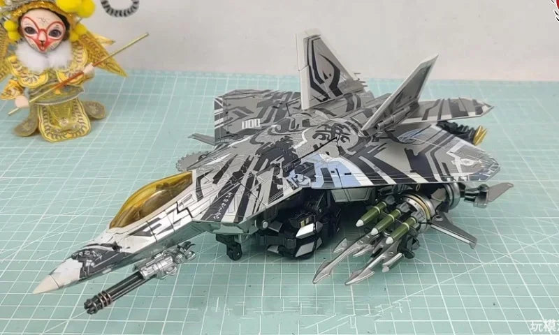 Transformation Unique Toys R-04 Galvatron UT R-04 Nero Movie 4 Alloy Autobots Deformation Truck Toy Model