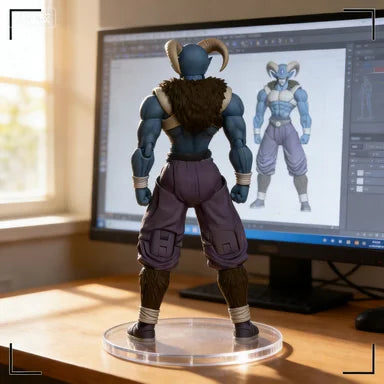 LS L.S.Studio Dragon Ball Super Moro Figure Breakout Kings A B Anime Action Figure Model Children Toy Gift Model