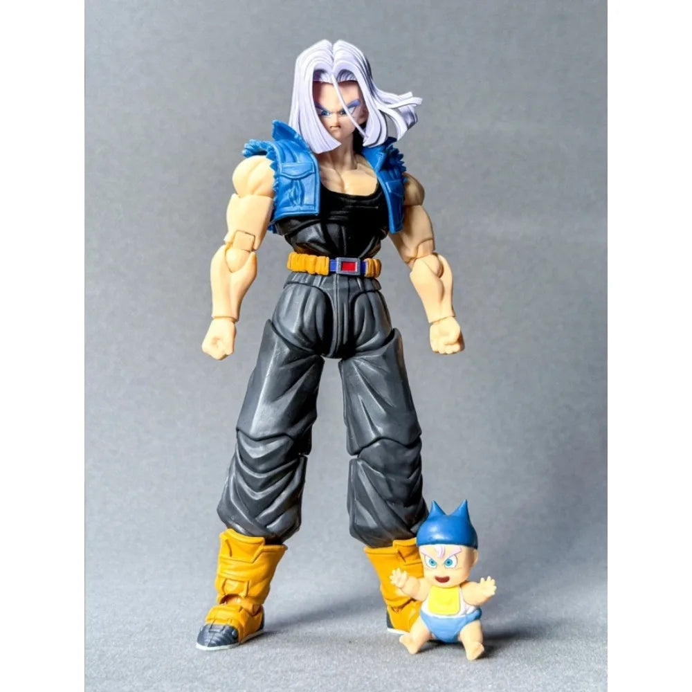 Tonsenarttoys Dragon Ball Z Super Saiyan Future Trunks S.H.Figuarts Anime Action Figure Model Figurine Collection Toys Gifts