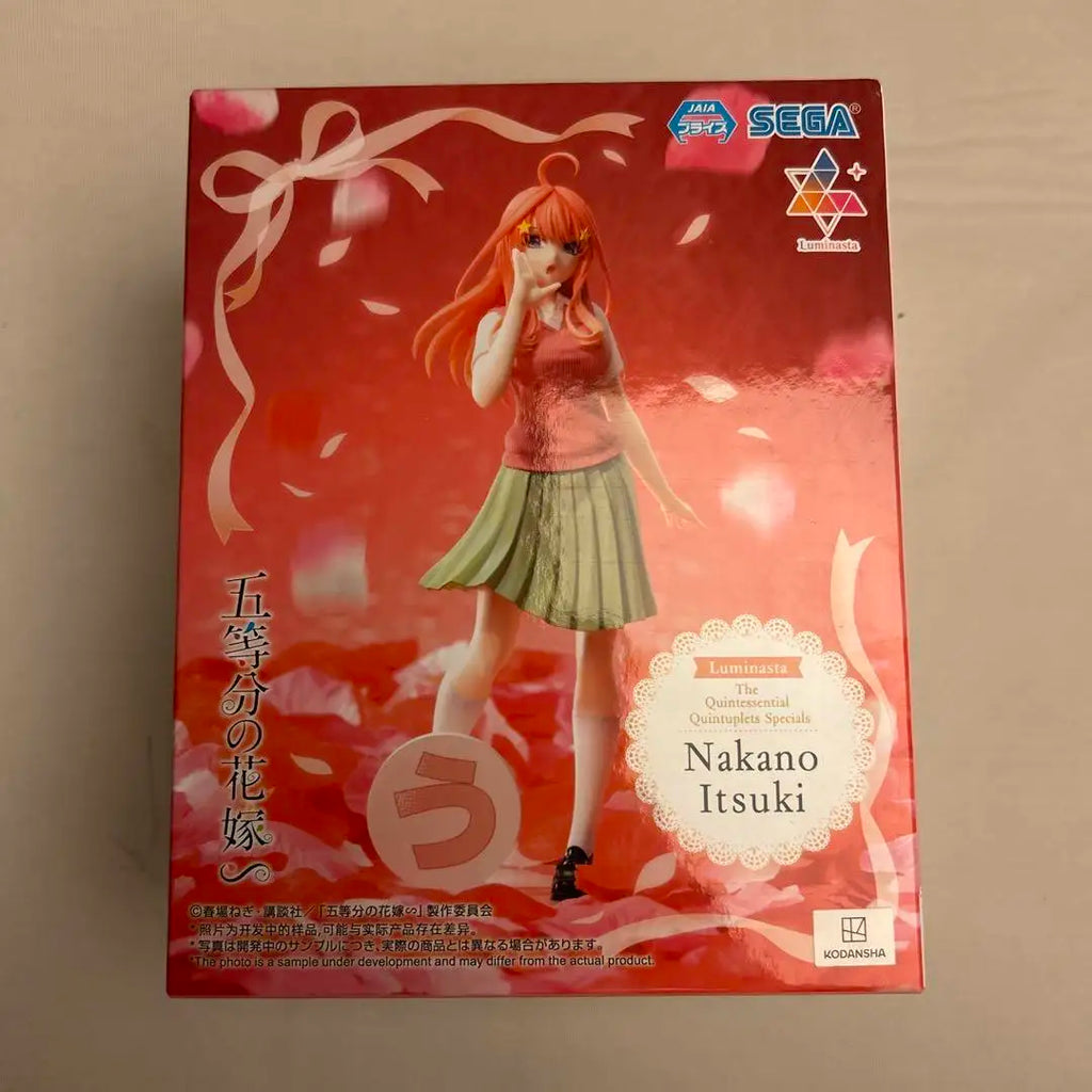 SEGA Luminasta The Quintessential Quintuplets Nakano Ichika Nino Miku Yotsuba Itsuki PVC 20CM Anime Action Figures Model Toy