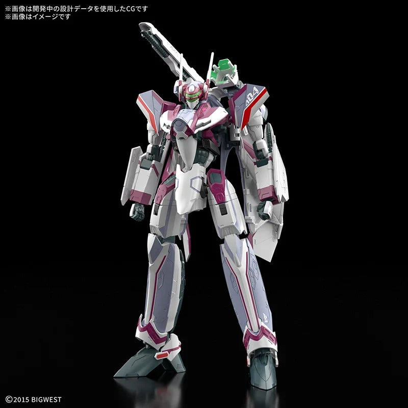 In Stock BANDAI HG 1/100 Macross Delta VF-31C Siegfried (Milia Fallyna Jenius Use) Ver. Anime Action Figures Assembly Model Toy