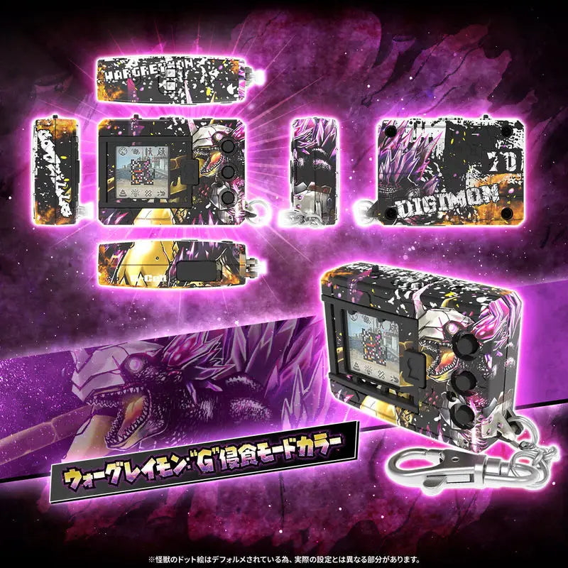 Bandai Digimon Color Digivice G Tamagotchi  Figure Original Animation Digivice War Greymon Model Statue Figurine Toys