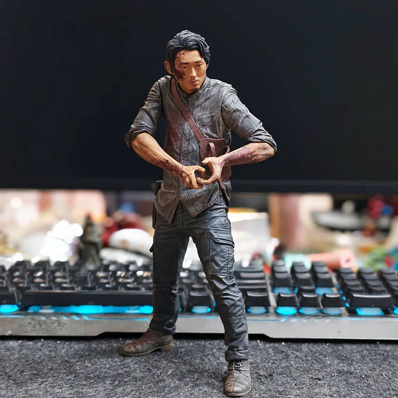 Authentic 10-Inch Action Figure Model From 'The Walking Dead' Negan And The Arrow Collectible Display Piece For Fans