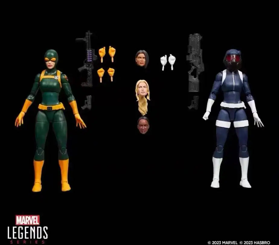 Auf Lager Hasbro SHIELD weibliche Agentin gegen Hydra Einheit Doppelcover Sechs-Zoll-Gliederpuppe