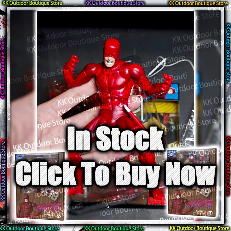 In Stock Ct Toys Daredevil Mafex 223 Figure Comic Version SHF Anime Action Figure Figurine Custom Statue Model Gifts Kids Toys