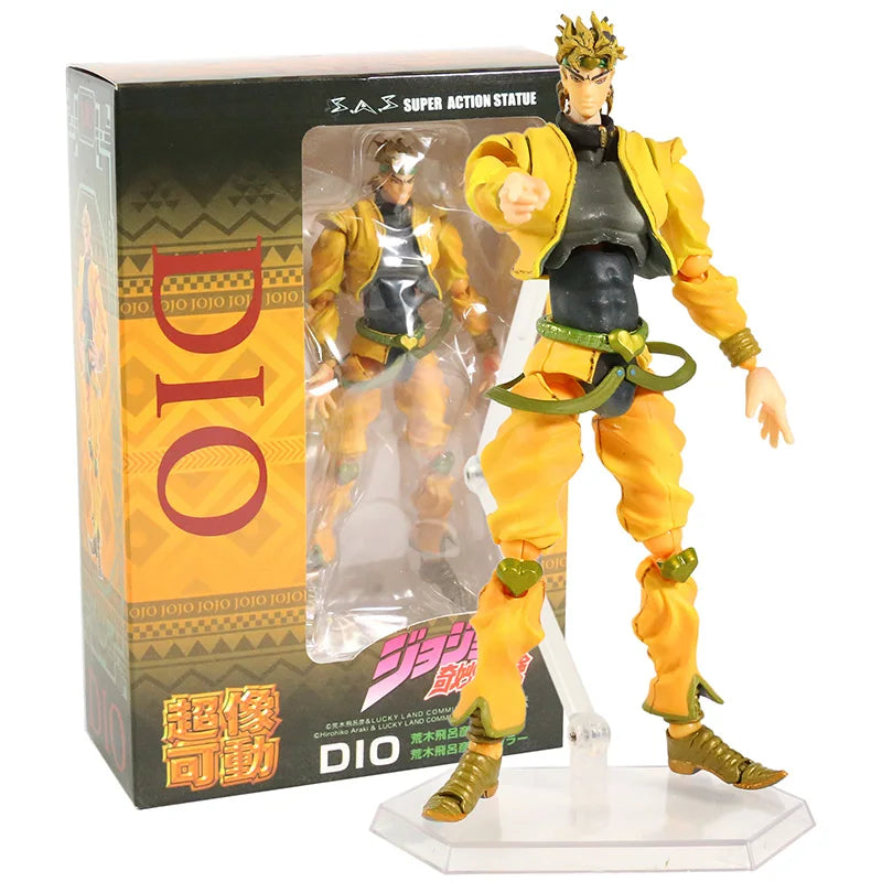 Jojos Bizarre Adventure Star Platinum Action Figure PVC Collection Model Toy Doll Brinquedos