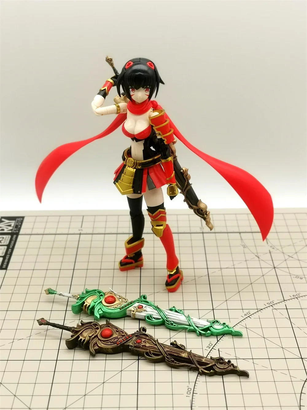 【No Figure】1/12 Scale Female Resin Unpainted Conversion Parts Ancient - Style Long Sword Fit Kotobukiya Model For Collection