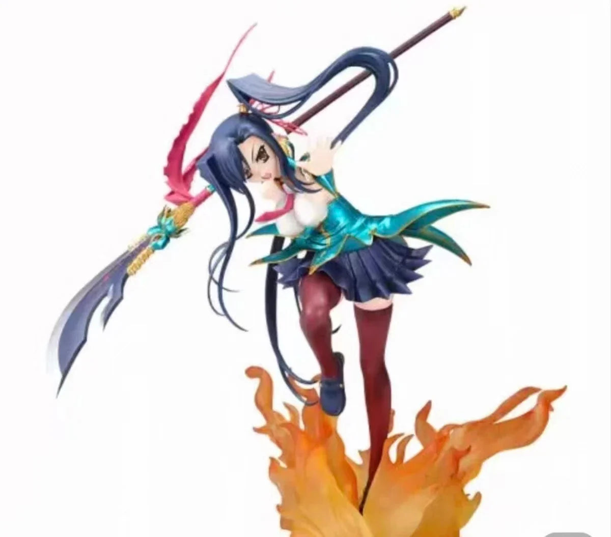 In Stock Original Shin Koihime Musou Kan'u Aisha Anime Action Figure Collection Model Toy Authentic Model CharacterToy Gift Doll
