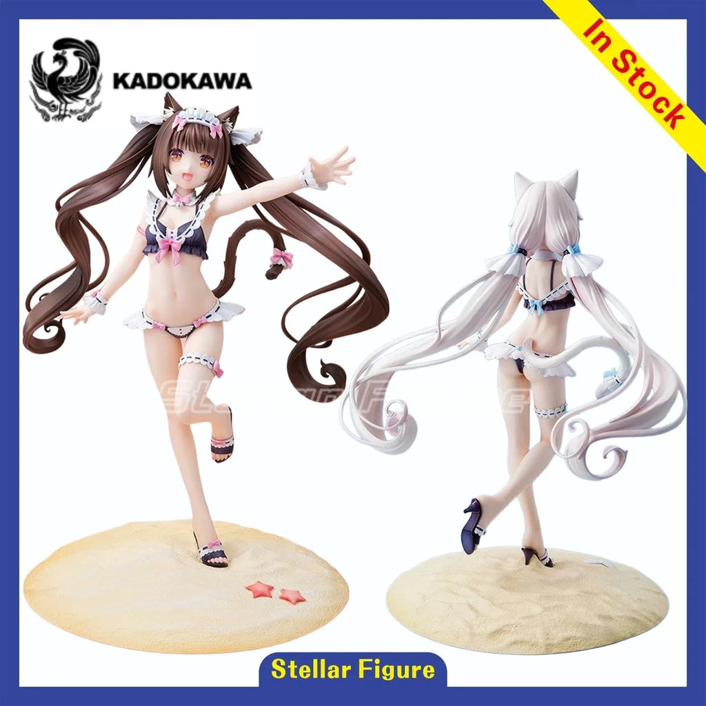 【SF】In Stock Original Alice Glint KADOKAWA KDcolle Cat Girl Paradise Vanilla Chocola 1/7 Scale Figures Model Collection Anime