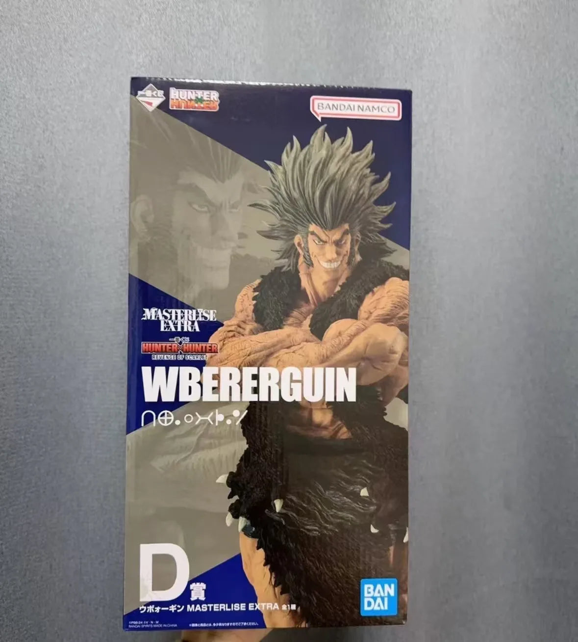 Original Bandai Ichiban Kuji HUNTER×HUNTER Kurapika Hisoka Chrollo Lucilfer Anime Figure UBOOGIN Collectible Model Birthday Gift