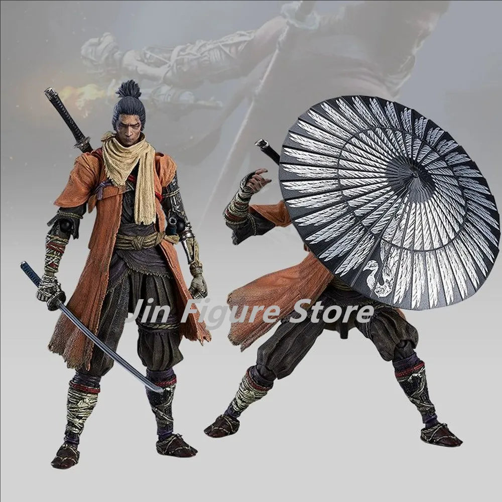 Shadows Die Twice figma 483DX Sekiro Action Figure Toy Doll Brinquedos Figurals Collection Model Gift