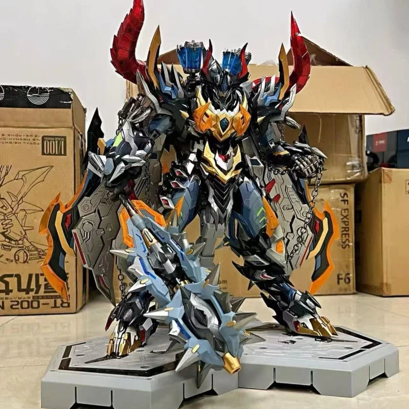 Original MOTOR NLCLEAR MNQ-07 Demon Mecha Finished Action Figure Model Toys 35CM Collection Scene Ornaments Gift