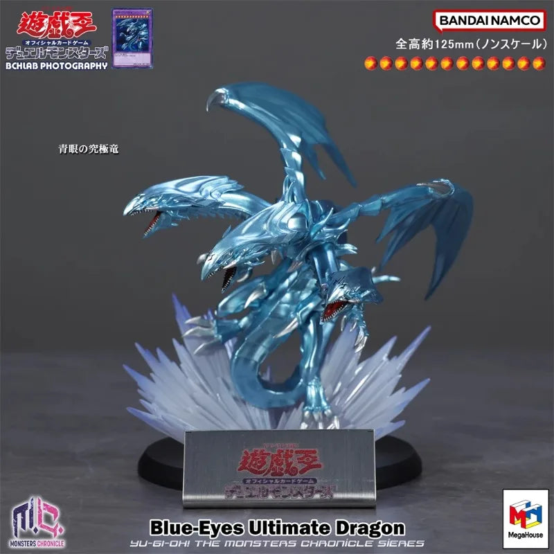 Blue-Eyes Ultimate Dragon Duel Monsters BANDAI Megahouse Ornament Action Figure Model Toys