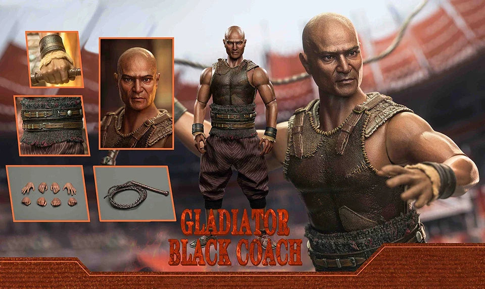 HHMODEL HAOYUTOYS 1/6 Maßstab 12 Zoll Militärische Actionfigur Schwarzer Coach Komplettset Sammler-Soldatenmodell Spielzeug