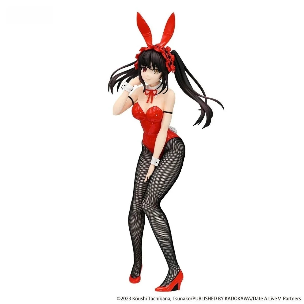 FuRyu BiCute Bunnies Date a Live Tsukihara Kyoui Rabbit Girl Statue Collectible Figure Japanese Anime Static Model Toy