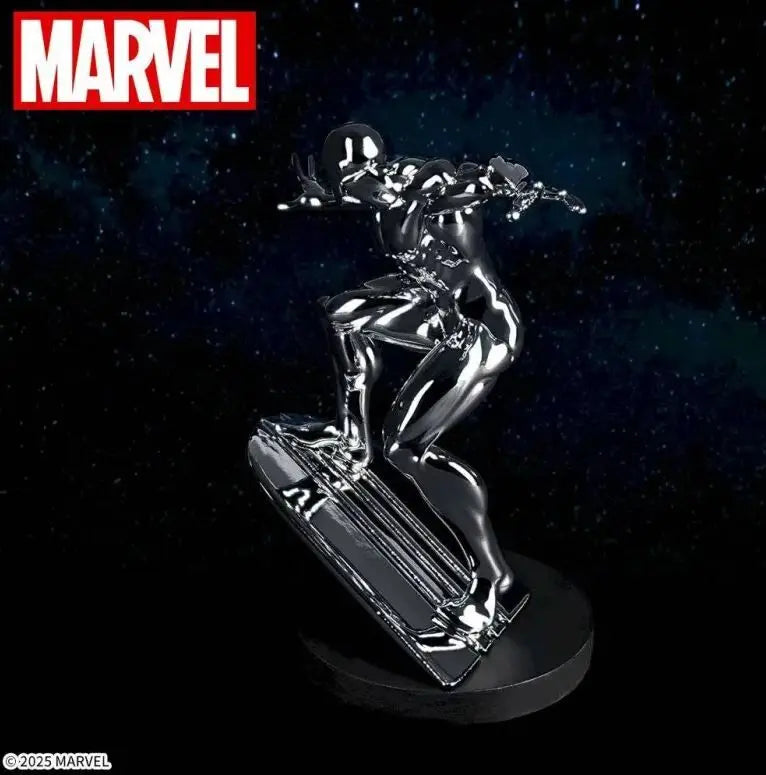 Original SEGA Marvel Fantastic Four Silver Surfer ACT CUT Action Figure Toys PVC Model Collection Anime Figurine Doll