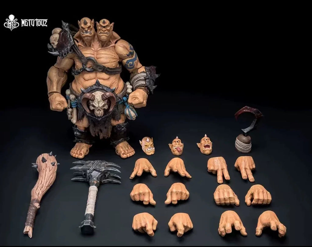In Stock Adventurer World Skull Crusher. Ogruth Ogre Warrior Action Doll