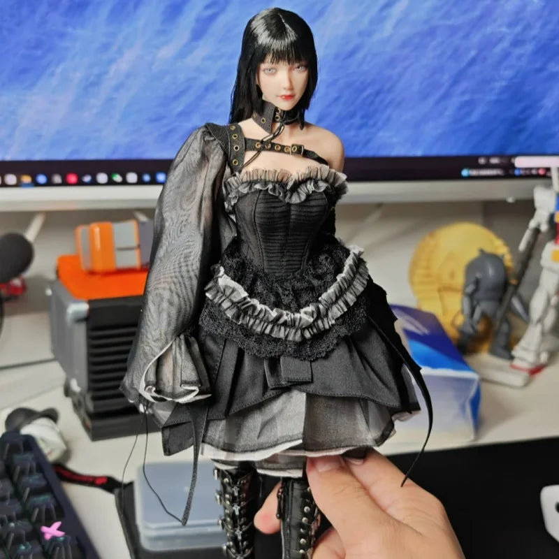 【 Auf Lager 】 Original neues I8toys I8-C009 Zwillingsblume Yue Xuan 1/6 Bewegliche Augen Kopfmodellierung Kleidung Set, Modisches Trendiges Spielzeug