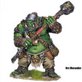 Resin Model figure, GK, Orc Marauder, 60mm, Fantasy theme, Unassembled and unpainted kit