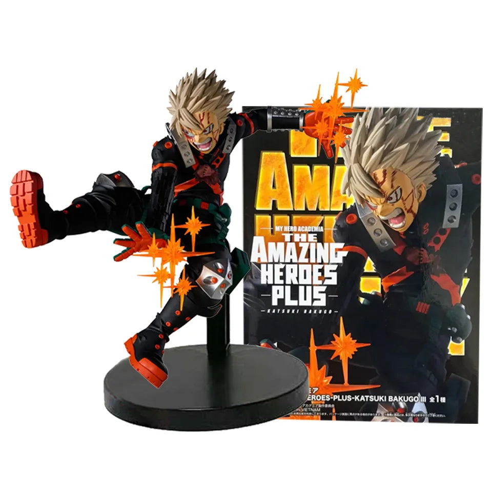 Original BANPRESTO My Hero Academia 7TH FINAL SEASON FIGURE Katsuki Bakugo Figure Anime Model Genuine Boxed Toy