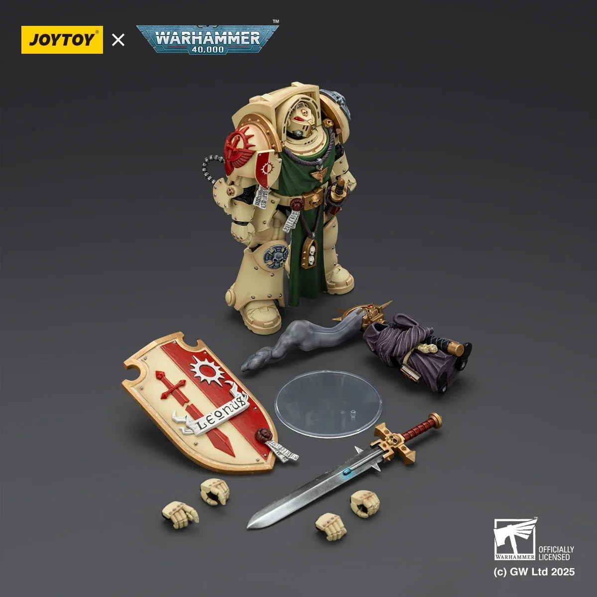 JOYTOY 1/18 Action Figure Warhammer 40K Dark Angels Deathwing Knight 1 Deathwing Knight 2 Deathwing Knight 3 Collectible Toys