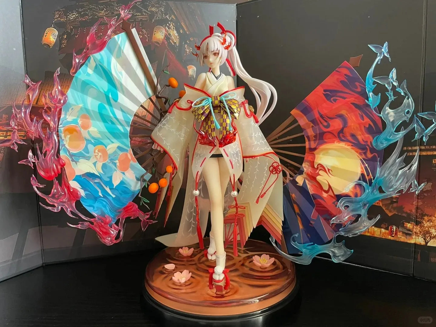 Original Genuine Wings Inc Netease Onmyoji Shiranui Pvc Action Anime Figure Figurines Toys Doll Cute Anime Figure Ornament