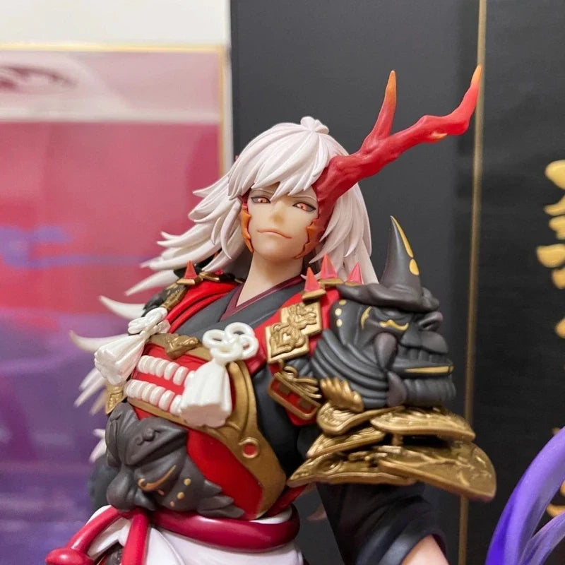 Genuine Onmyoji Ibaraki Douji Chapter of The Rivers and Mountains Ver. Figure Statue Room Decoration Kids Toys Birthday Gift