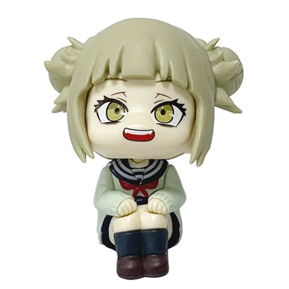 In Stock New Anime My Hero Academia Midoriya Izuku Bakugou Katsuki Ochaco Uraraka Anime Figure Toys for Kids Christmas Gift