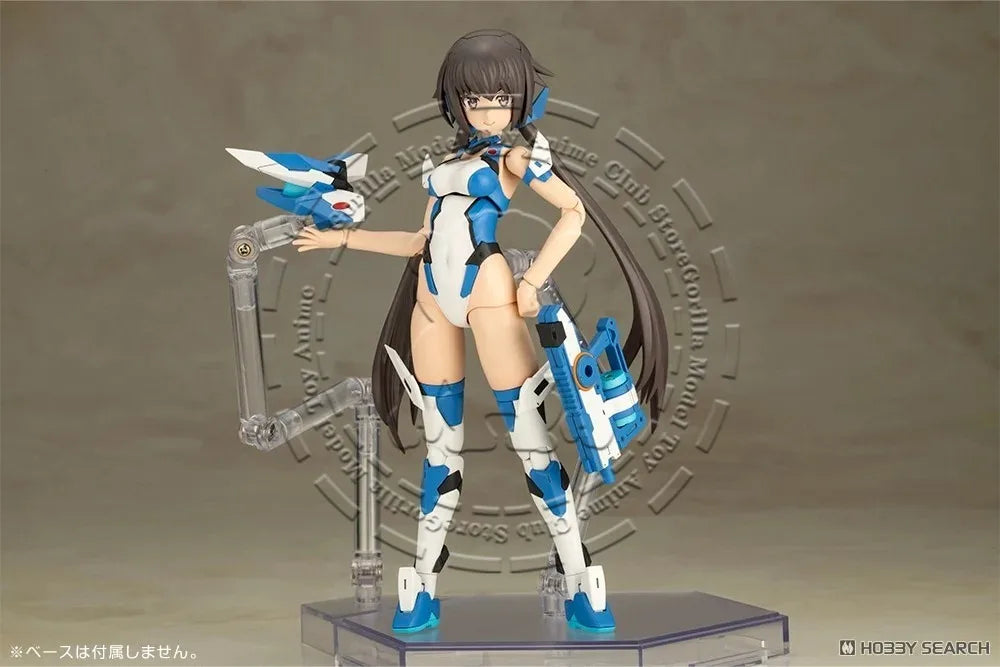 In Stock Original KOTOBUKIYA Frame Arms Girl Stylet Swimsuit BLUE IMPULSE COLOR Ver. 160mm Anime Action Figure Model Kit Toy