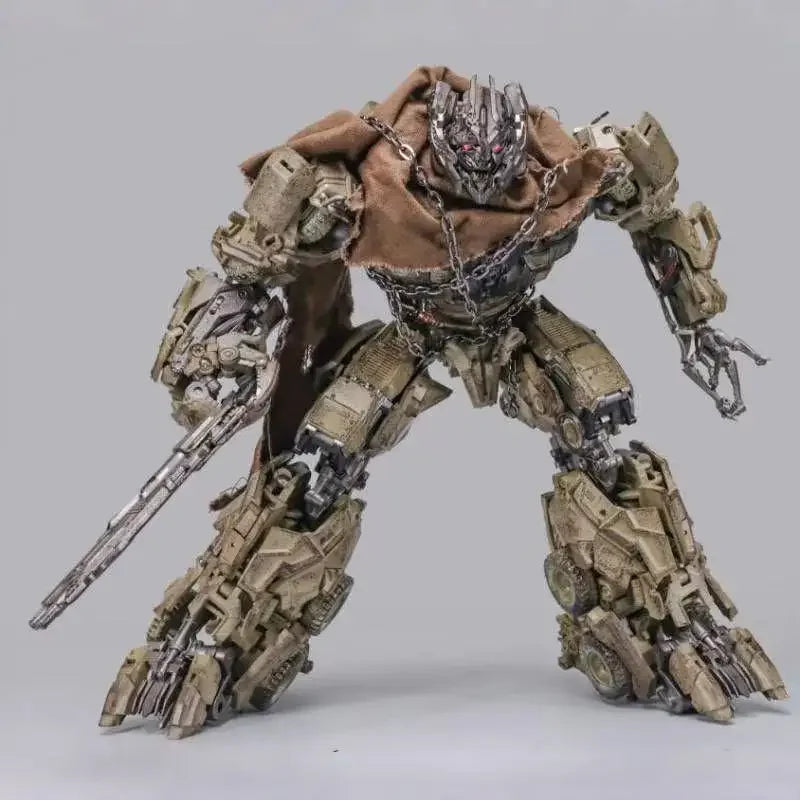 In Stock DP01V Oil Tank Via Upgraded Version Yellow Green Megatron Movie Version Model Toys