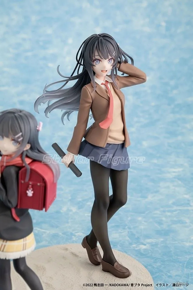 【SF】In Stock Tops KADOKAWA KDcolle Youthful Pig-headed Boy Will Not Dream of A Girl with A Red Schoolbag Sakurajima Mai Figure