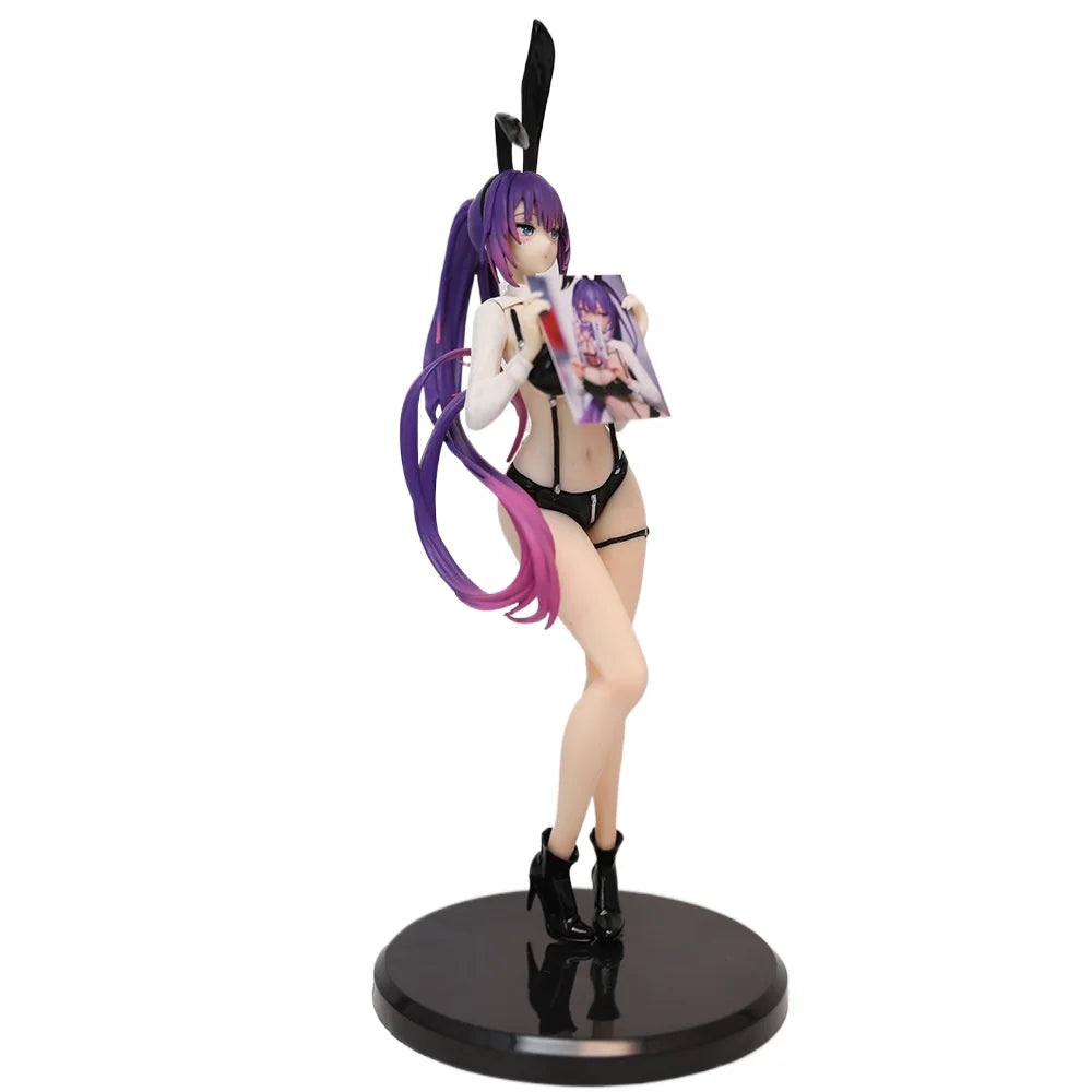 Anime Role Bunny Girl Yuna Pretty Girl Figure Toys Desktop Chassis Ornament Cartoon Peripheral Birthday Gifts