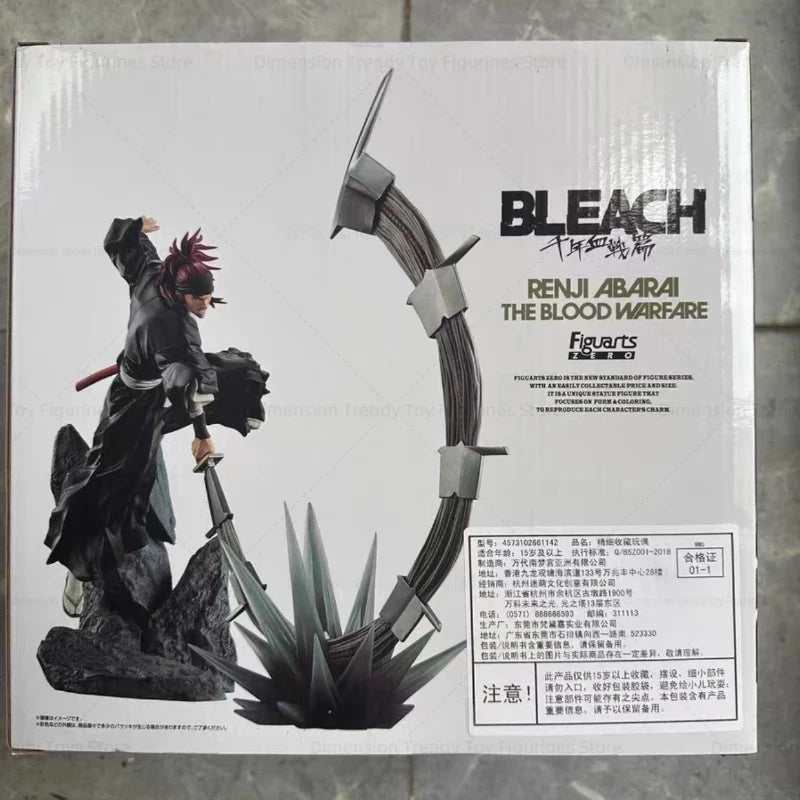 Bandai Original In Stock Thousand Years of Blood War Figuarts ZERO Anime Bleach Abarai Renji Action Figures Model Toy Gifts DT