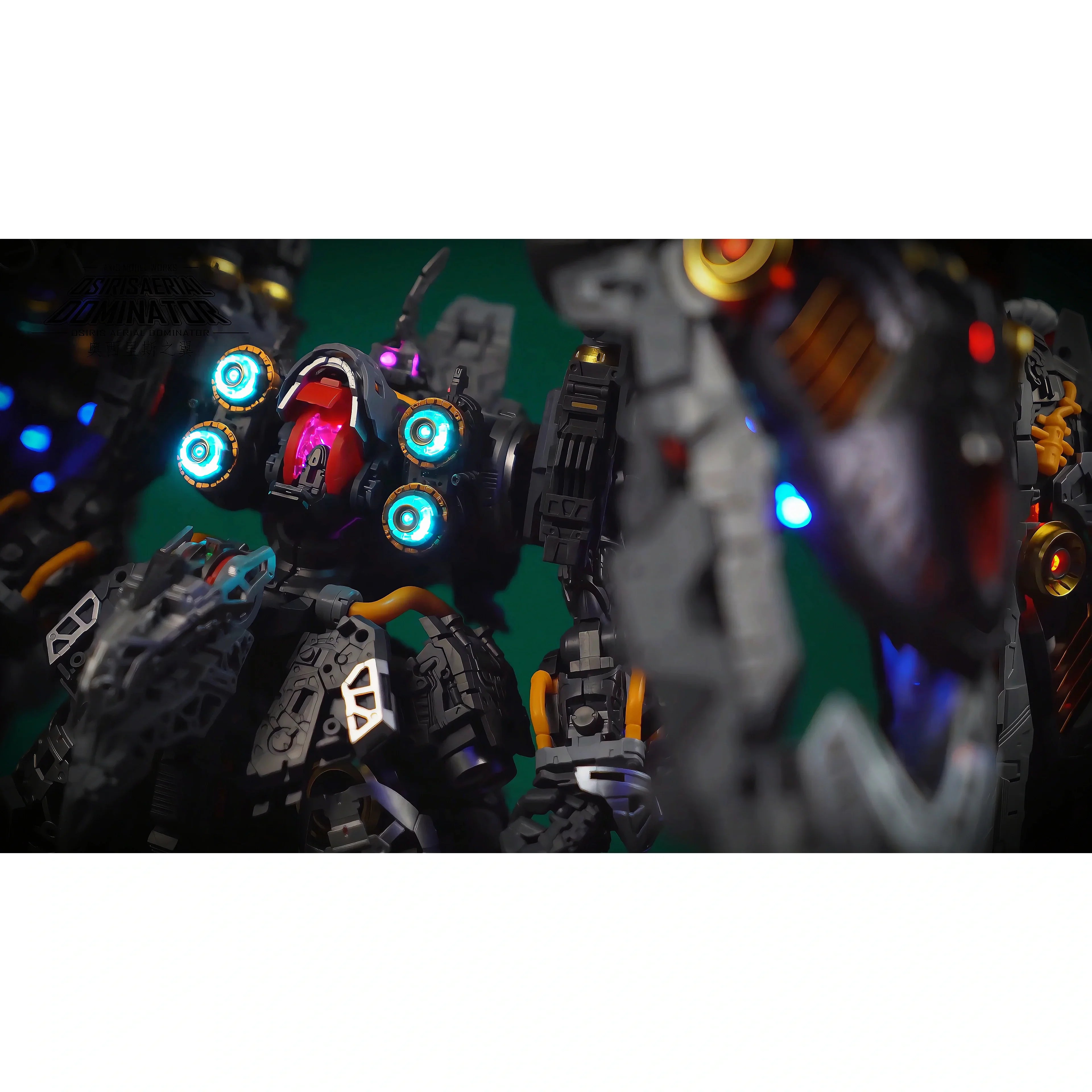 2025 Axis Model Works Osiris Aerial Dominator 1/100 Assembling Movability Model Toys Mecha Nz-666 Kshatriya Led Lighting Kit