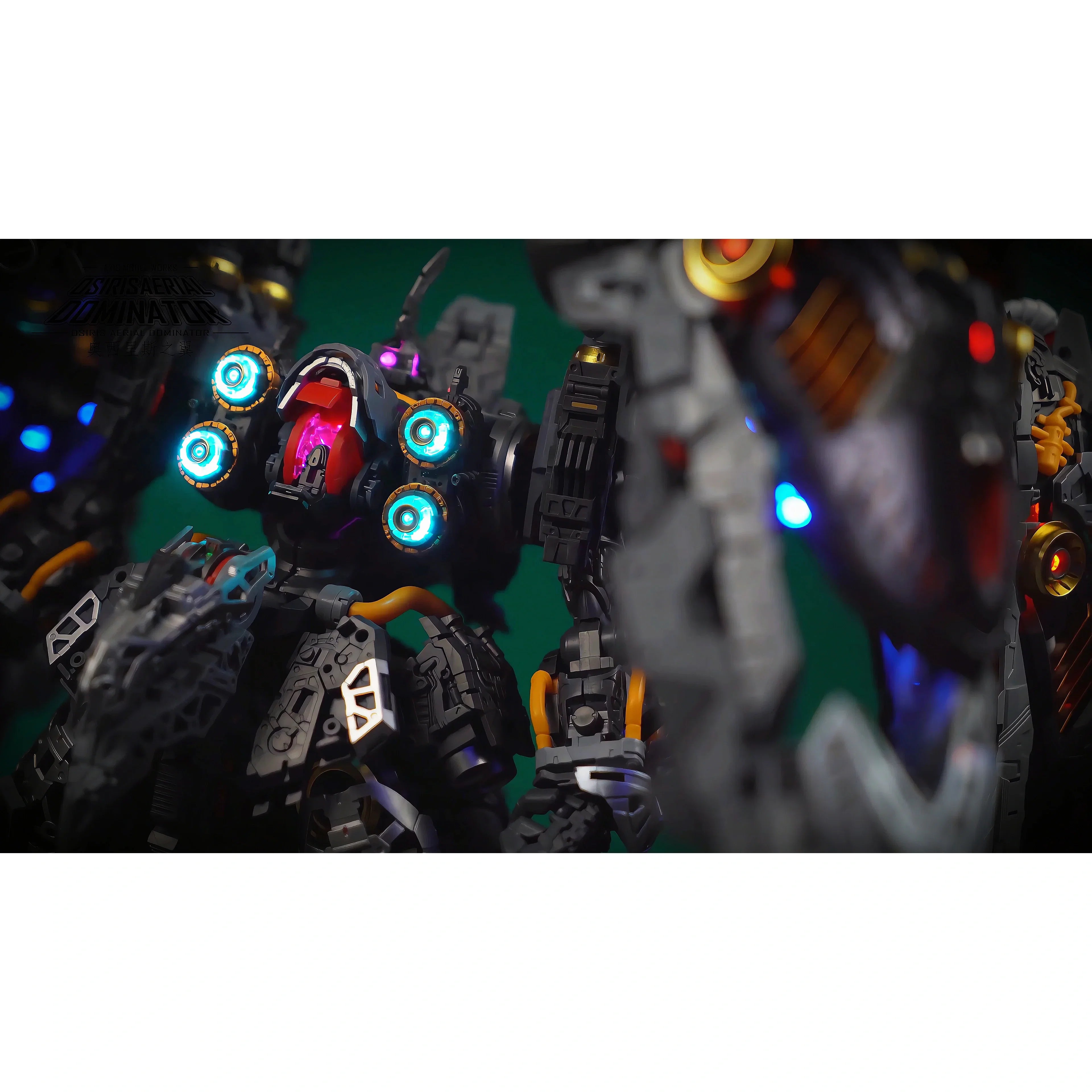 2025 Axis Model Works Osiris Aerial Dominator 1/100 Assembling Movability Model Toys Mecha Nz-666 Kshatriya Led Lighting Kit