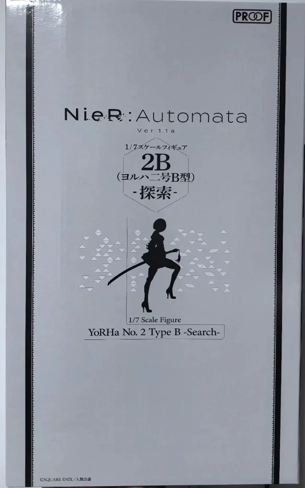 (In Stock)  Original PROOF TV NieR:Automata YoRHa No.2 Type B 1/7 PVC Figure Model Collection Toy Gift