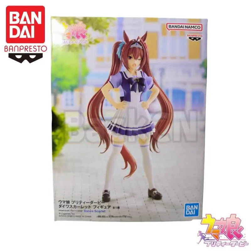 In Stock Bandai Original Banpresto Pretty Derby Daiwa Scarlet Model Doll Brand New Boxed Action Figure Anime Characters Garage