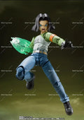 Original Sh Figuarts Shf Dragon Ball Android 17 Universe Survival Saga Action Figures Model Toys Gift Anime Figura
