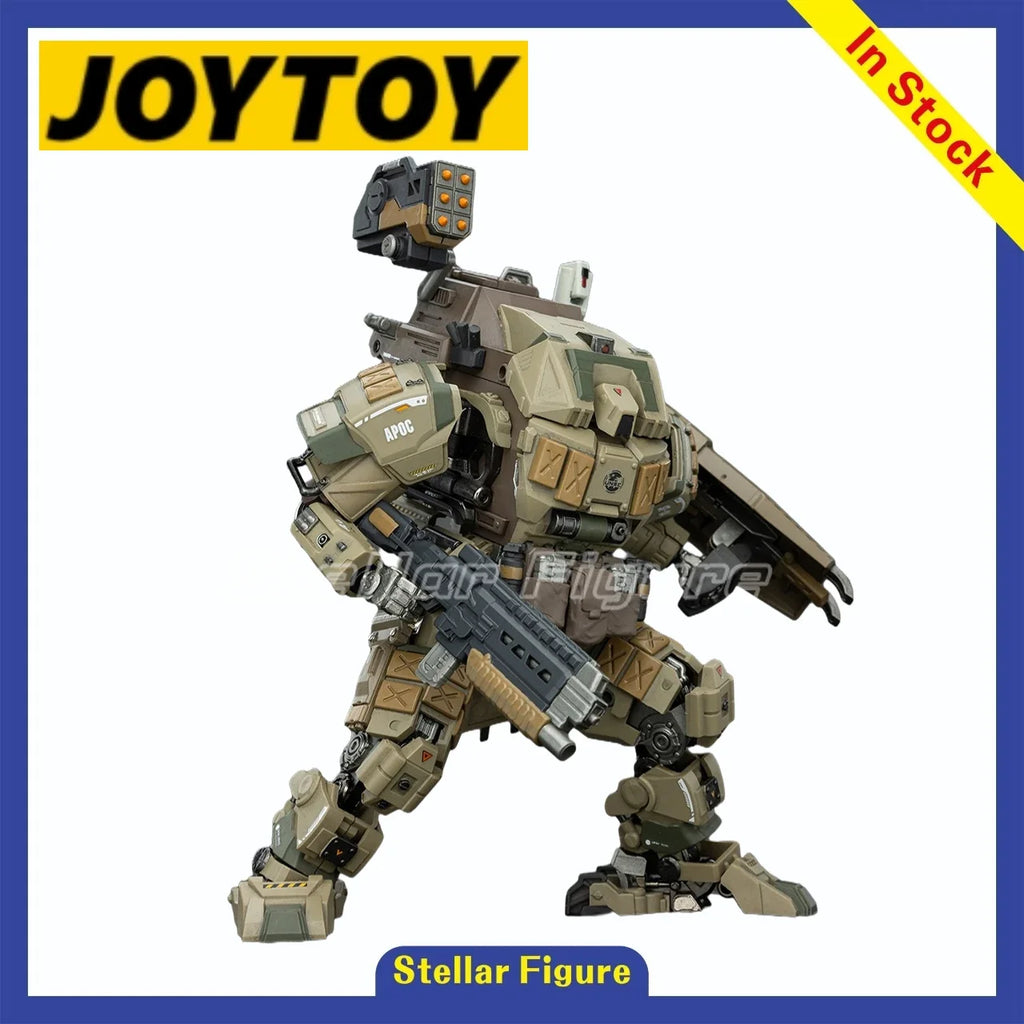【SF】JOYTOY Dark Source 1/18 Action Figure APOC Series Iron Vanguard Heavy Assault Mech Model Toys Gifts Collection